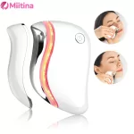 4 in 1 Electric Facial Scraping massager Heat Vibration Sculpting Tightening Tool Anti-Aging Wrinkles Eye Face Puffiness Relief