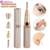 4 In 1 Electric Eyebrow Trimmer USB Mini Body Eye Facial Hair Removal Portable Women Painless Razor Body Hair Removal Epilator