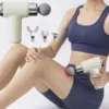 Fascial Gun Mini Muscle Massage Gun Portable Body Massager Handheld Deep Percussion Massager for Body Back Neck Leg Fascial Gun